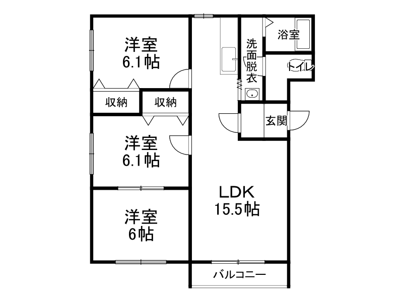 不動産賃貸 間取り