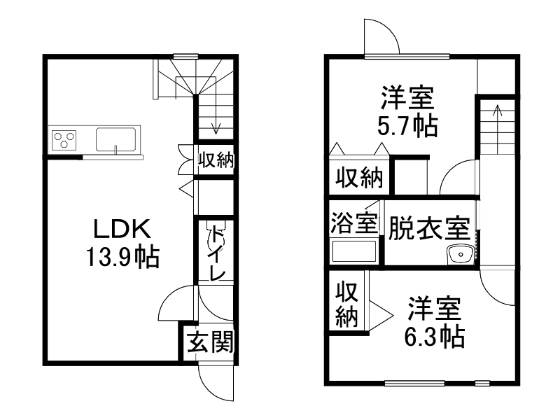 不動産賃貸 間取り
