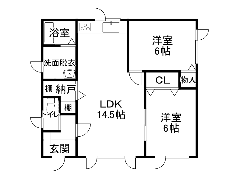 不動産賃貸 間取り