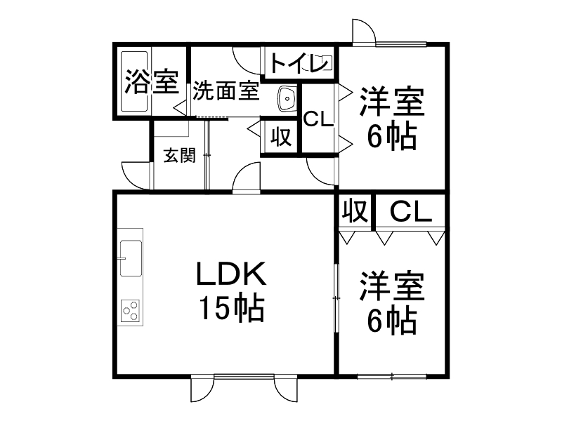 不動産賃貸 間取り