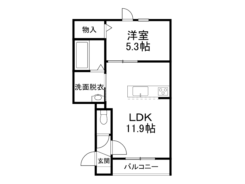 不動産賃貸 間取り