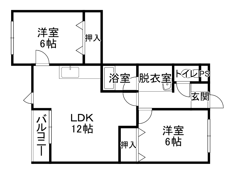 不動産賃貸 間取り