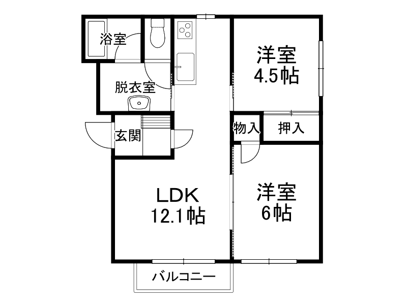 不動産賃貸 間取り