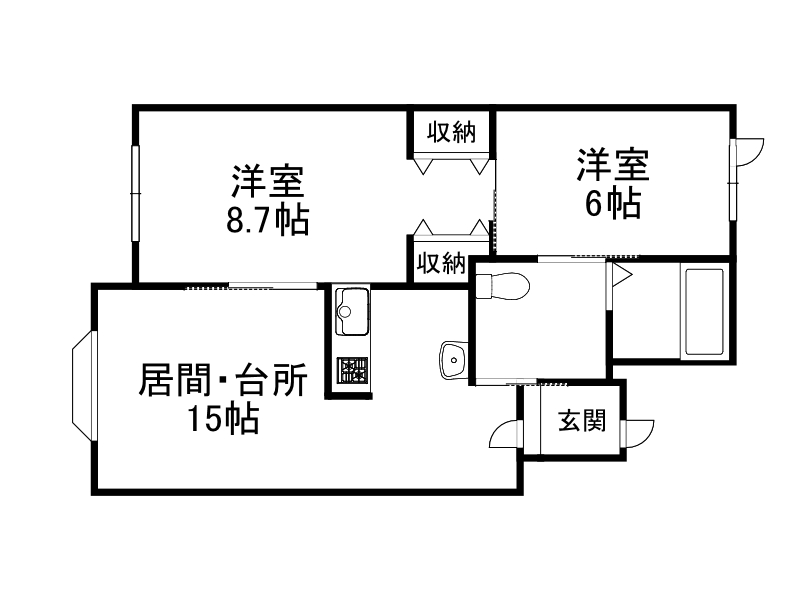 不動産賃貸 間取り