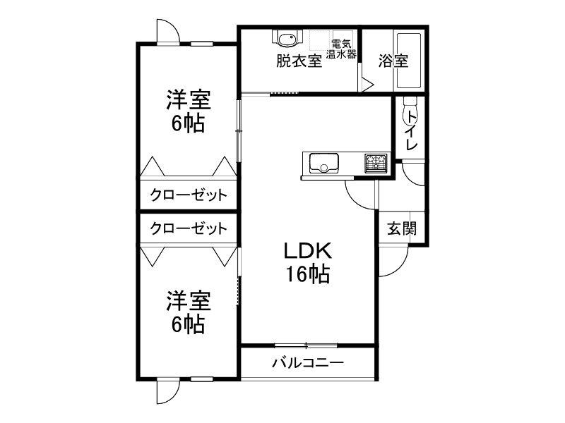 不動産賃貸 間取り