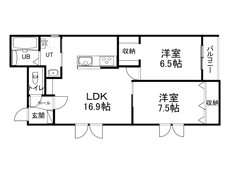 不動産賃貸 間取り