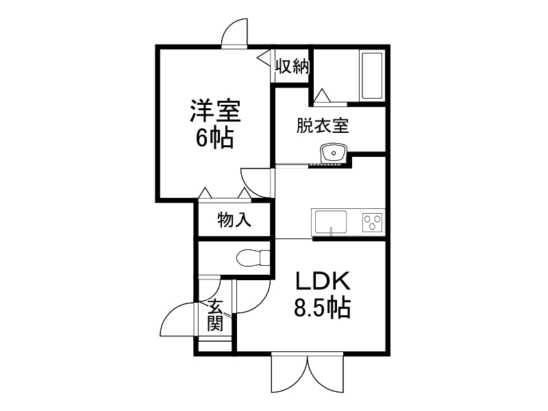 不動産賃貸 間取り