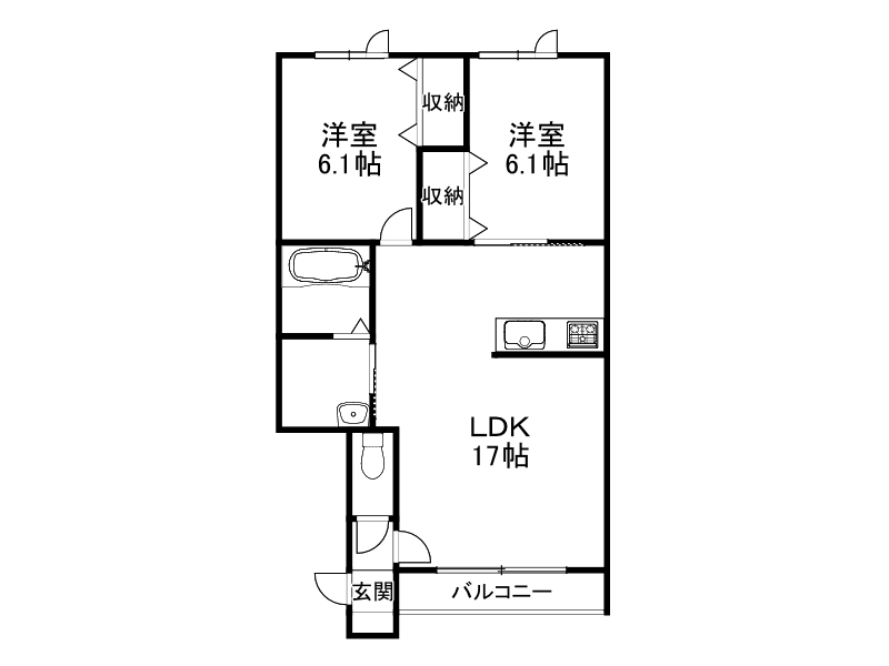 不動産賃貸 間取り