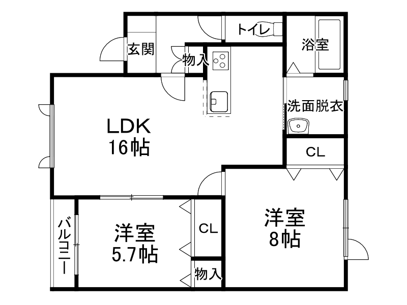 不動産賃貸 間取り