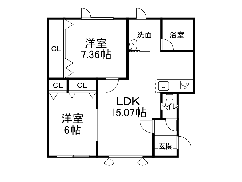 不動産賃貸 間取り