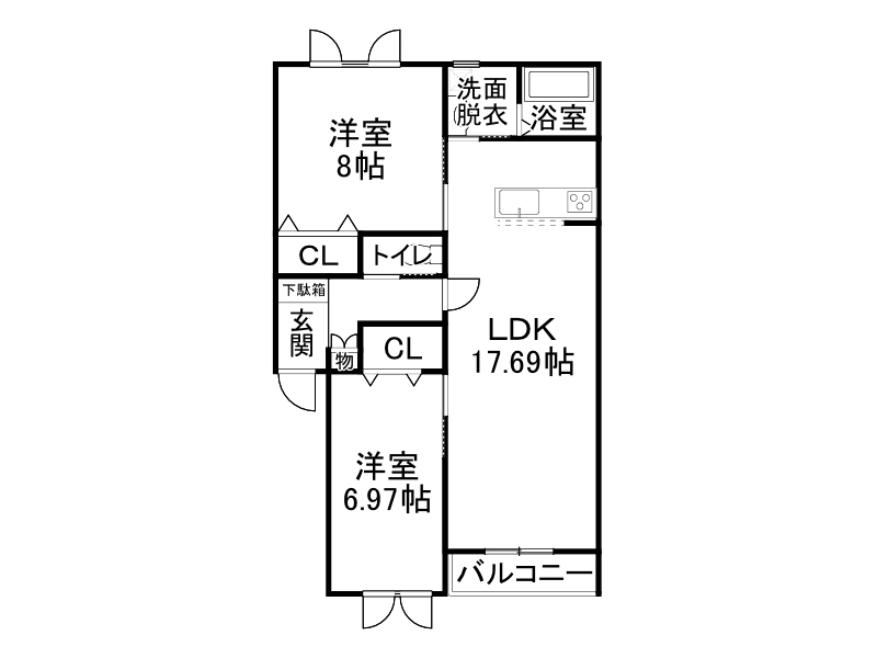 不動産賃貸 間取り