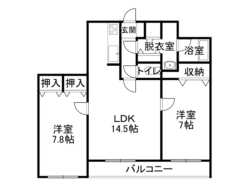 不動産賃貸 間取り
