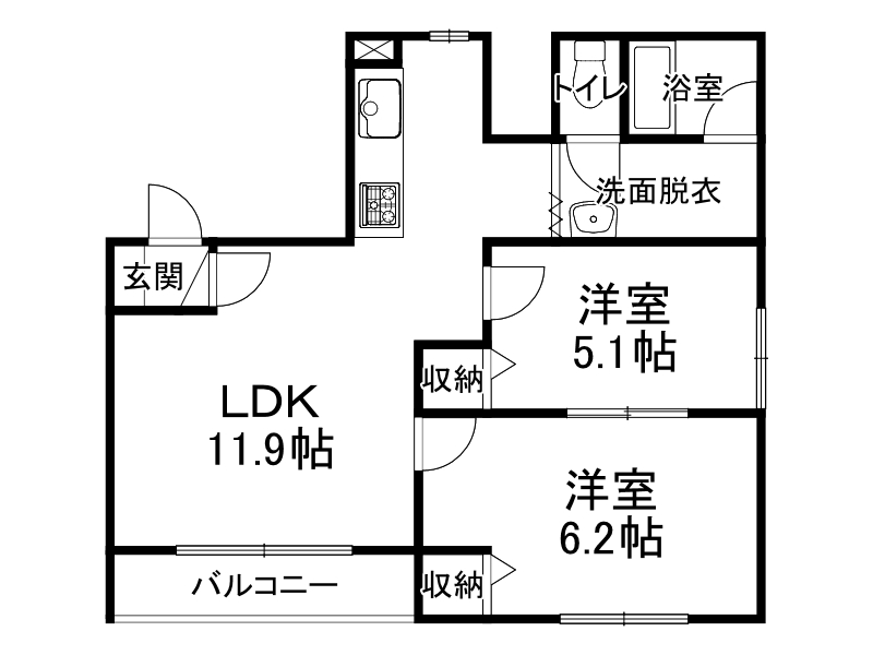不動産賃貸 間取り