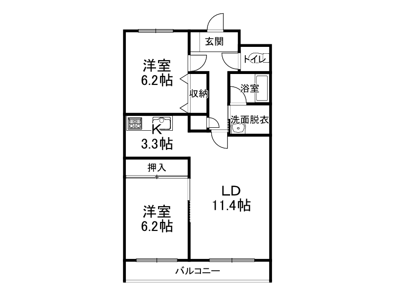 不動産賃貸 間取り