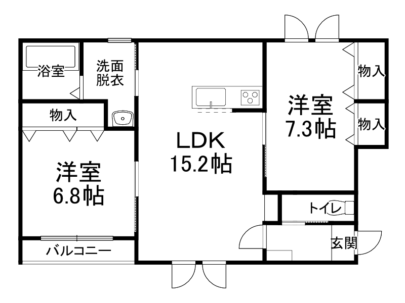 不動産賃貸 間取り