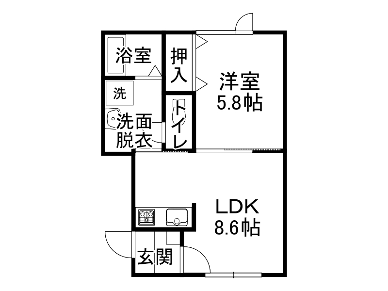 不動産賃貸 間取り