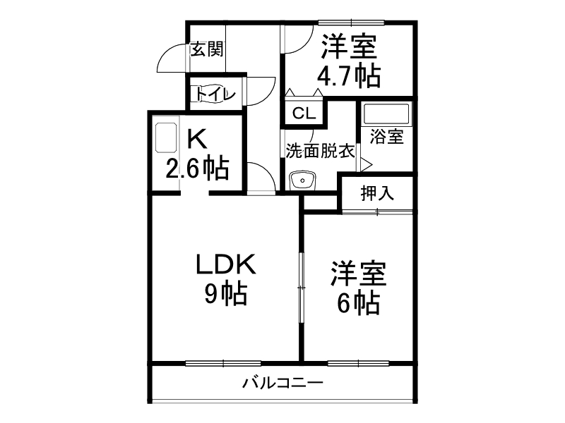 不動産賃貸 間取り