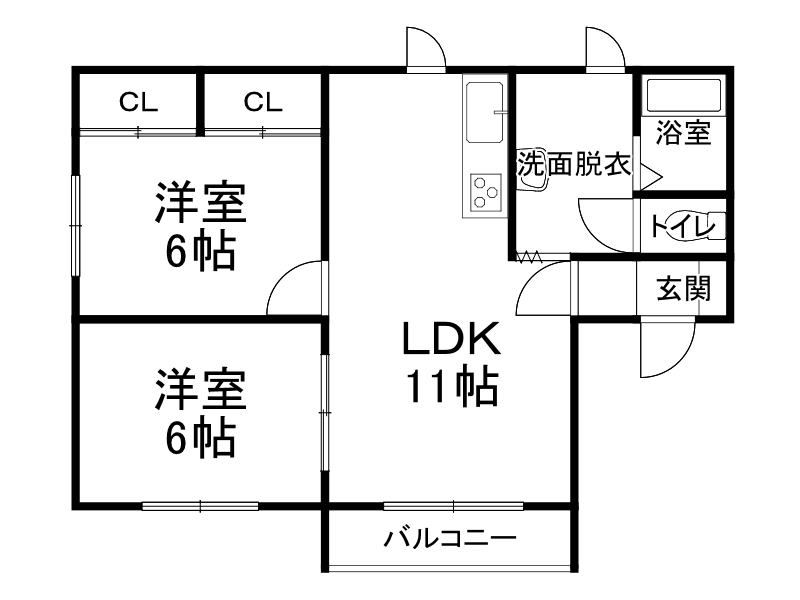 不動産賃貸 間取り