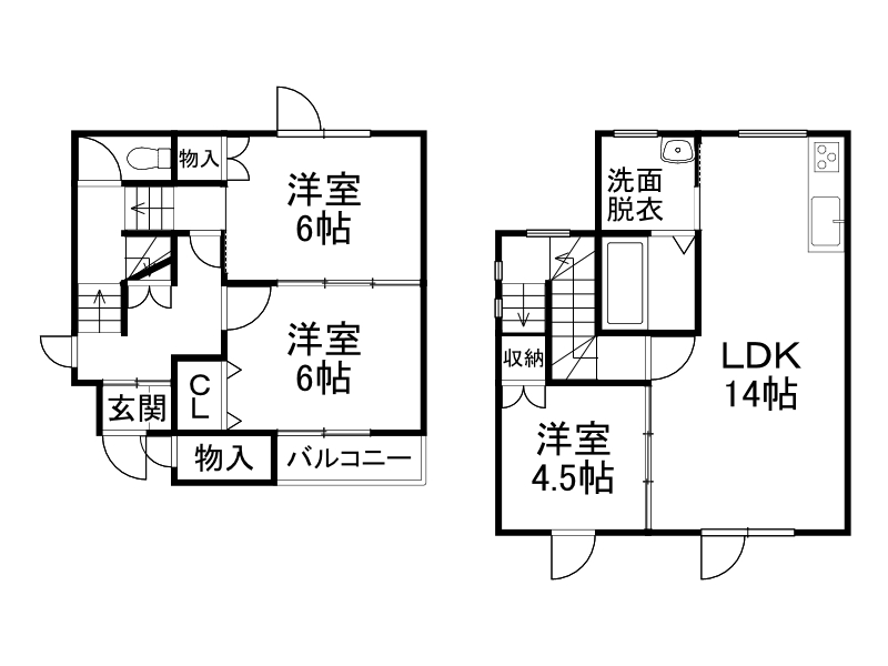 不動産賃貸 間取り