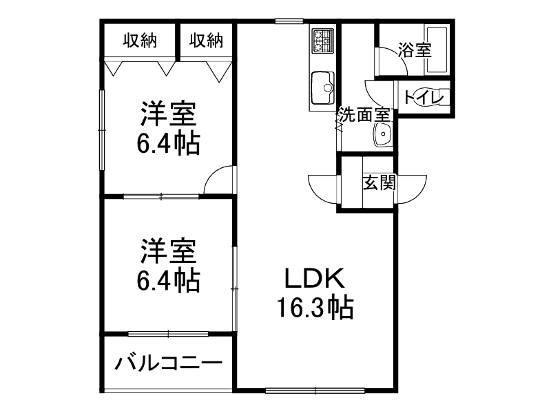 不動産賃貸 間取り