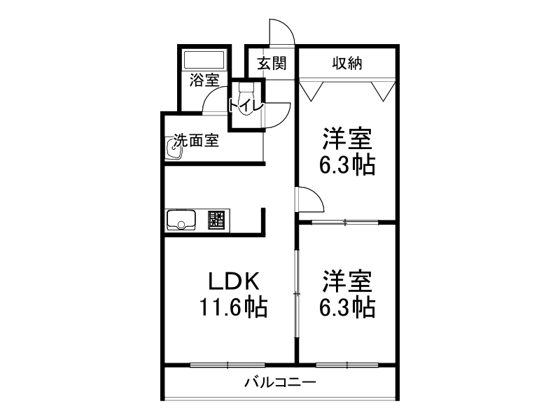 不動産賃貸 間取り