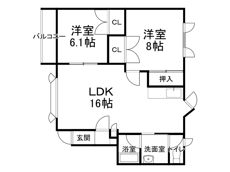 不動産賃貸 間取り