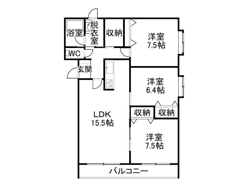 不動産賃貸 間取り