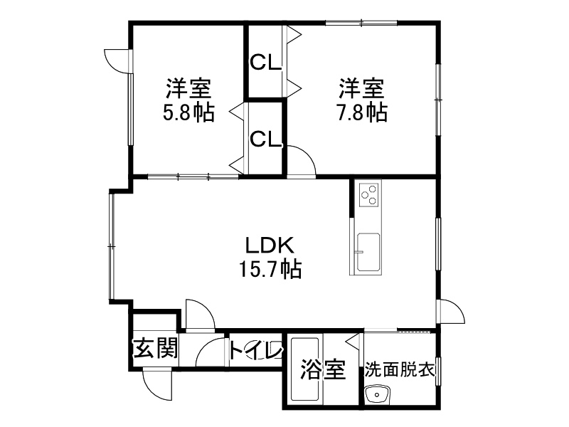 不動産賃貸 間取り