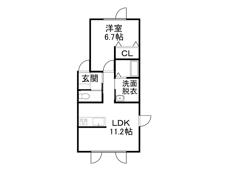 不動産賃貸 間取り