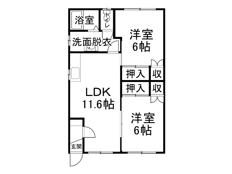 不動産賃貸 間取り