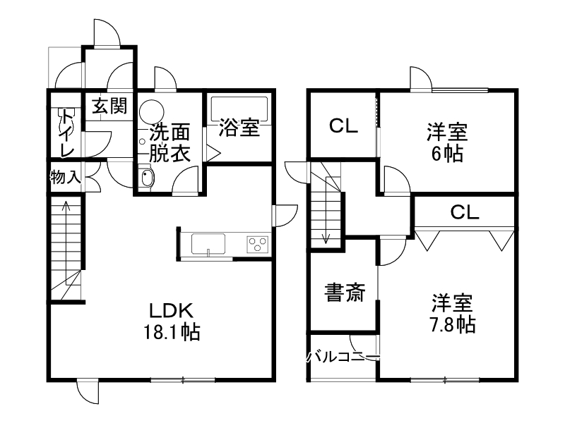 不動産賃貸 間取り