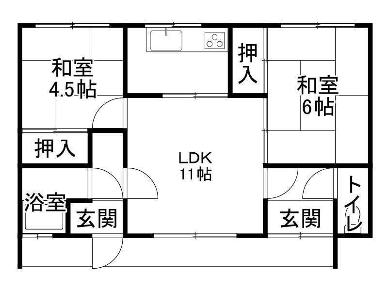不動産賃貸 間取り