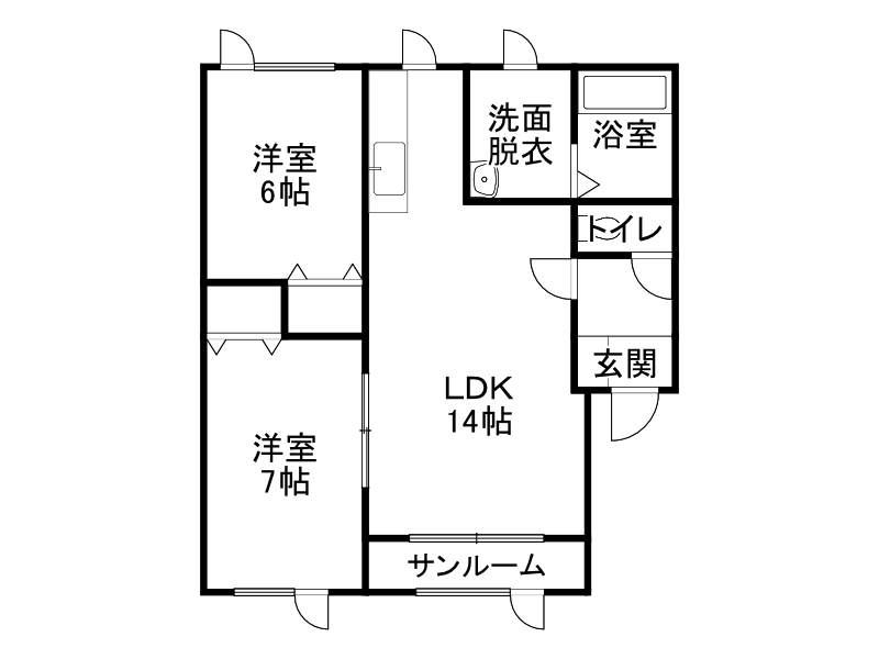 不動産賃貸 間取り