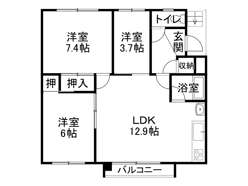 不動産賃貸 間取り