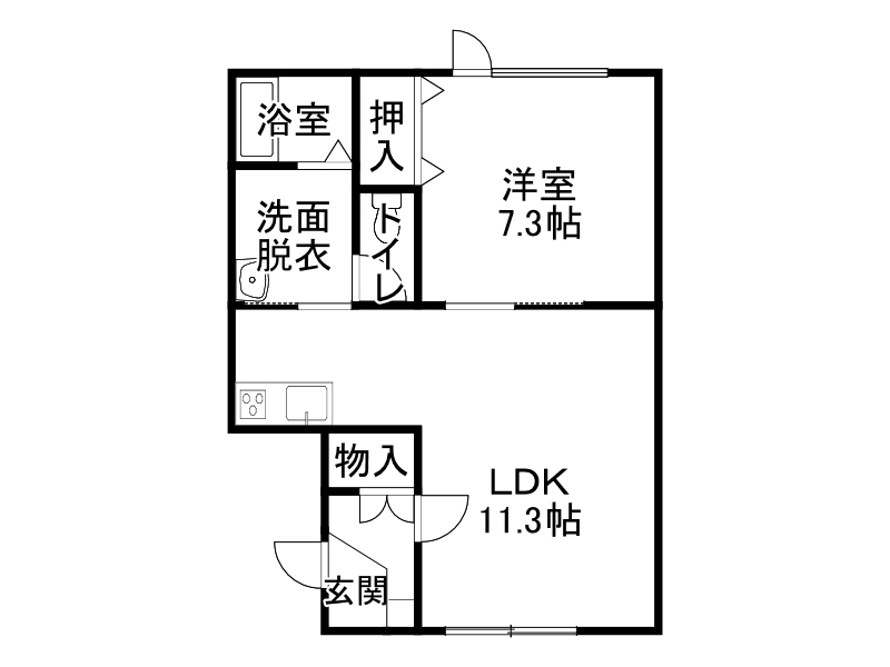 不動産賃貸 間取り