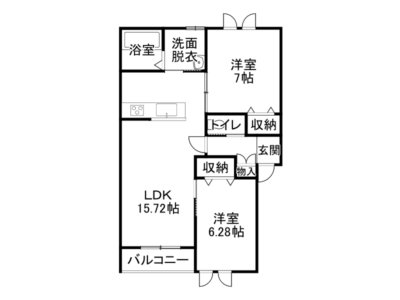 不動産賃貸 間取り