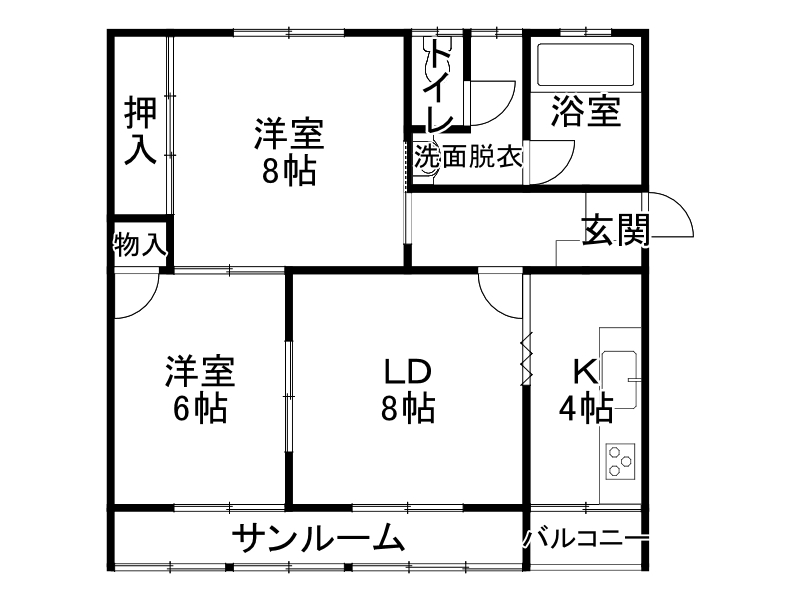 不動産賃貸 間取り