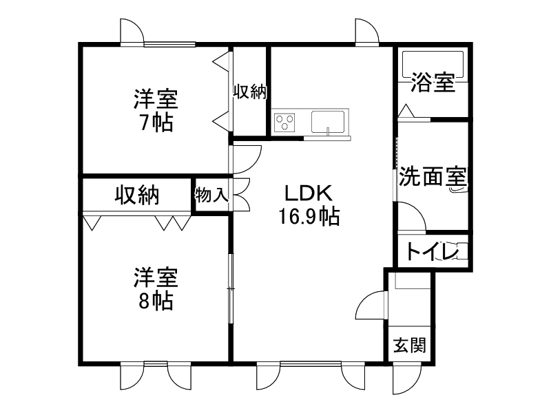 不動産賃貸 間取り
