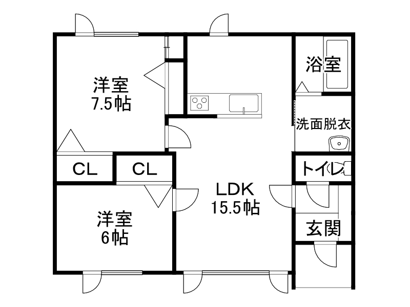 不動産賃貸 間取り