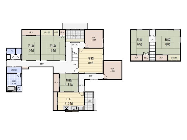 不動産賃貸 間取り