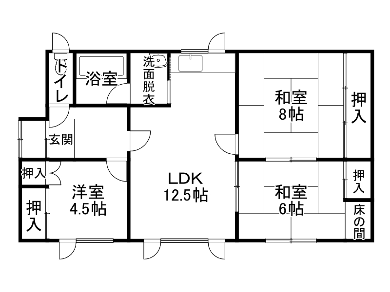 不動産賃貸 間取り
