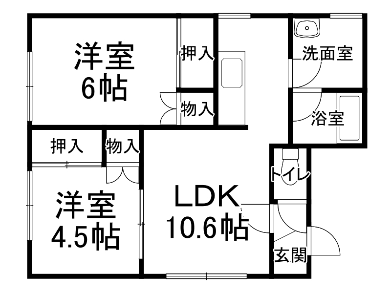 不動産賃貸 間取り