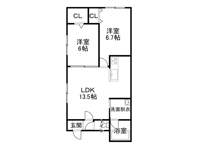不動産賃貸 間取り