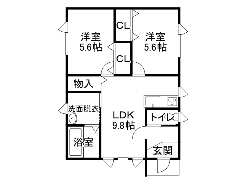 不動産賃貸 間取り