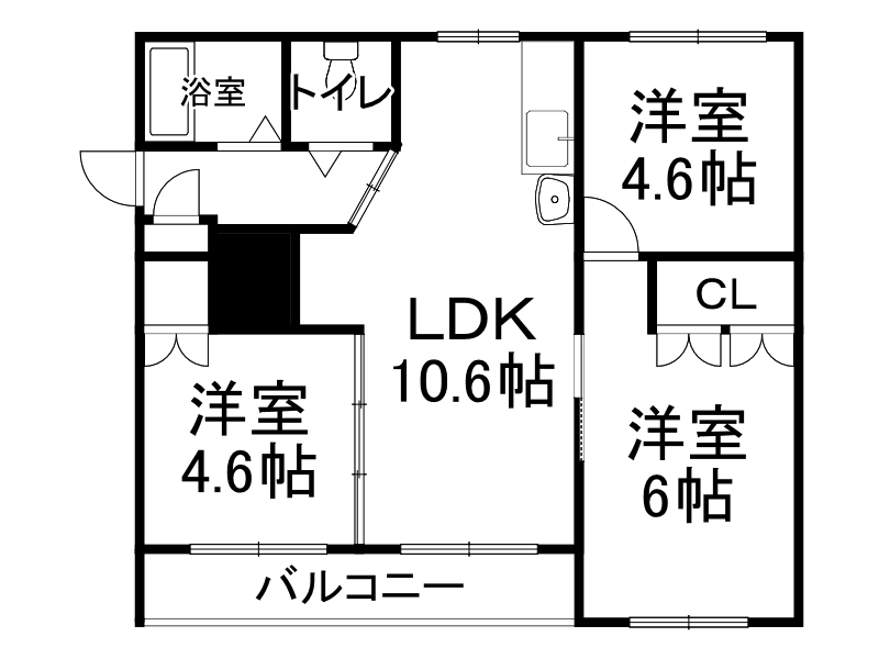 不動産賃貸 間取り