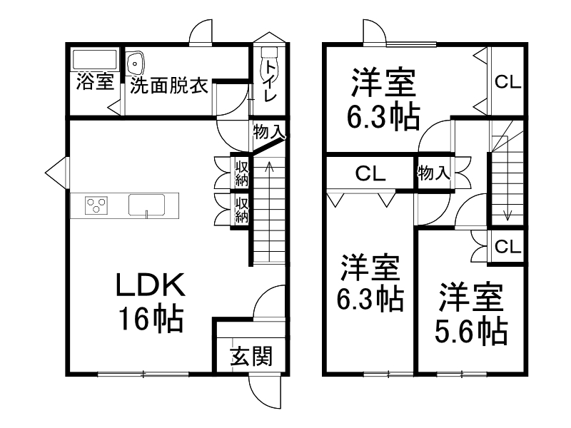 不動産賃貸 間取り