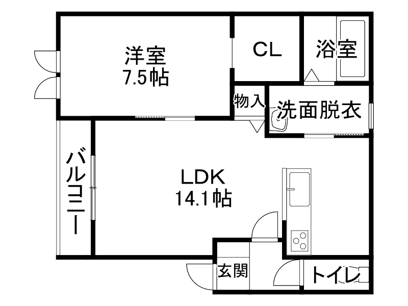 不動産賃貸 間取り