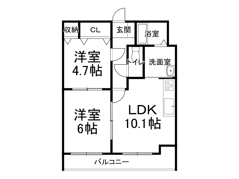 不動産賃貸 間取り