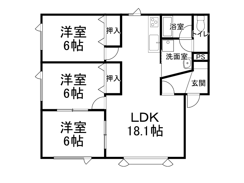 不動産賃貸 間取り
