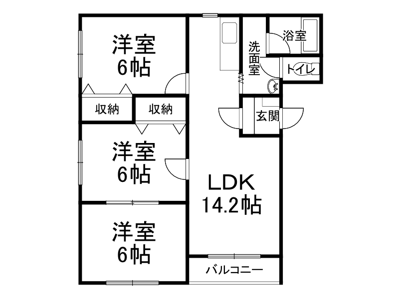 不動産賃貸 間取り